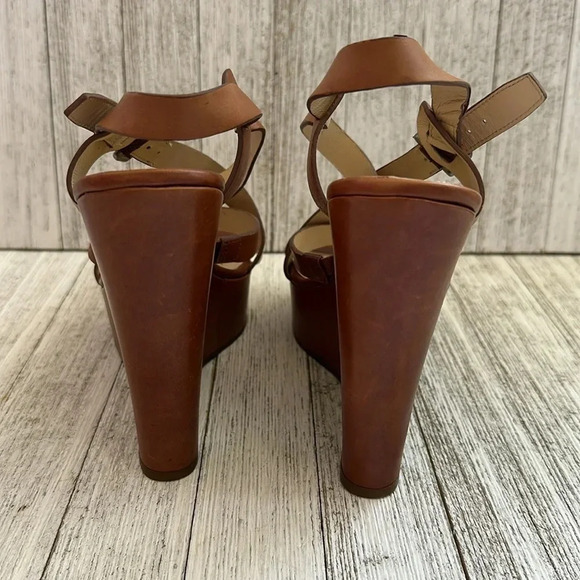 VERA WANG Leather Slingback Sandals Women’s size 7 - Picture 5 of 10